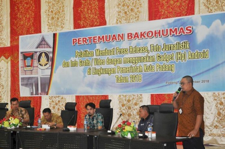 Bakohumas Kota Padang Suguhkan Materi Publikasi Bagi OPD